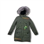 Womens Lange Waterdichte Parka
