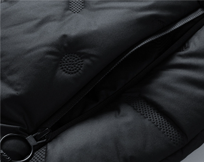 Black Short Puffer Vest