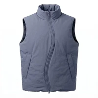 Gebogen rits geïsoleerd vest